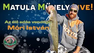 Matula Műhely Live! - Móri Istvánnal | Pergetés a dunán