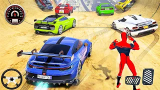 Ramp Car Games GT Car Stunts - Impossible Mega Ramp Parkour Driving - Android GamePlay