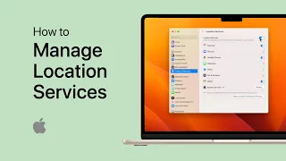 How To Manage Location Services for Apps on Mac OS Ventura