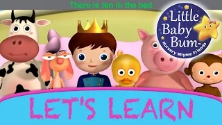 Learn with Little Baby Bum | Ten In The Bed | Nursery Rhymes for Babies | Songs for Kids