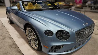 2020 Bentley Continental GTC - Exterior and Interior Walkaround - 2020 Chicago Auto Show