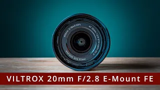 VILTROX 20mm F/2.8 für Sony E Mount FE - Vergleich mit dem Tamron 20mm F/2.8 Review Deutsch