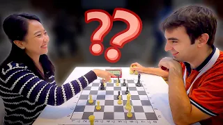 Serious Chess Game Ends With Both Players Laughing