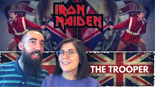 Iron Maiden - The Trooper (En Vivo!) (REACTION) with my wife