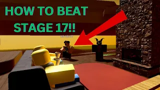 HOW TO BEAT STAGE 17 IN WALK TO SCHOOL IN OHIO ROBLOX!!