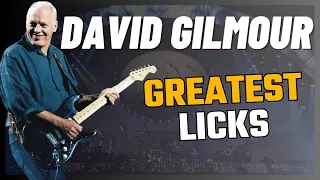 10 GREATEST David Gilmour Guitar Licks (With Tabs)