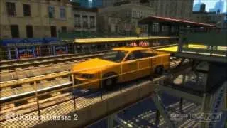 Забавные падения и смешные моменты - Падения в GTA IV #5.mp4