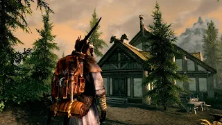 Skyrim AE - Легенда, Выживание и Лучник! Квесты Фолкрита. 3