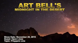 Art Bell MITD - Open Lines - Preppers Line