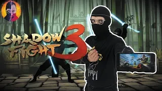 ДОКТОР ЗЛЮ ЧМЗН и НИНДЗЯГО: Доктор Злю играет в приложение SHADOW FIGHT 3! Папа Роб в Кидбурге! 13+