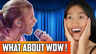 Daneliya: What About Us Reaction | Teen Sensation Tuleshova Wows Us On The World's Best!