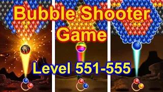 Bubble Shooter Level 551-555 Fun Game On Cell Phone