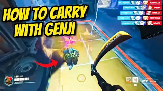 THIS is how you should SOLO CARRY as GENJI in Overwatch 2