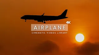 AeroPlane - Cinematic Videos 4K | Free Plane Footage Stock - Free Airplane Footage Stock -