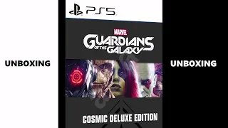 Marvel Guardians Of The Galaxy Cosmic Deluxe Edition Unboxing (PS5)