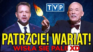 KORWIN MIAŻDŻY TRZASKOWSKIEGO W DEBACIE TVP!