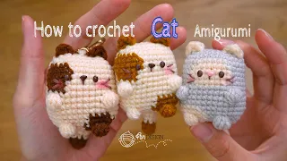 Cute and simple tabby cat amigurumi pattern |  花色猫编织