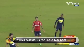 Wilmar Barrios, un 5 hecho para Boca