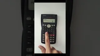 COMO FAZER UMA MENSAGEM NA CALCULADORA CIENTÍFICA #shorts