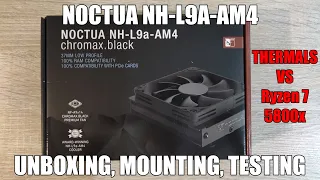 Noctua NH-L9A-AM4 | Unboxing, Mounting, and Benchmarks