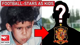 Footballplayers as Kids - Spain National Team / Fußballer als Kind Spanische Nationalmannschaft