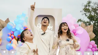 Anniversary Gender Reveal - Baby no. 2 | Carlyn Ocampo