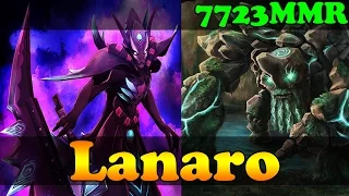 Dota 2 - Lanaro 7723 MMR Plays Spectre And Tiny - Ranked Match Gameplay!