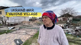 The occupation of the village Yahidne by the Buryats. Ukraine war.