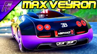 SOMETIMES SPEED IS ALL YOU NEED: GOLDEN MAX Bugatti Veyron (6* Rank 4406) Asphalt 9 Multiplayer