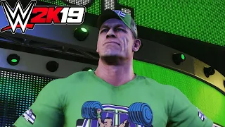 WWE 2K19 - John Cena (Entrance, Signature, Finisher)