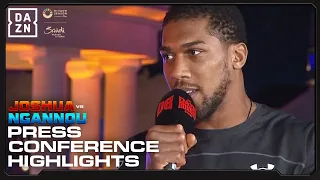 Anthony Joshua vs Francis Ngannou: Press Conference Highlights