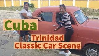 CUBA Trinidad Classic Car Scene