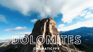 Cinematic FPV Drone Flight: Exploring the Dolomites, Italy in 4K