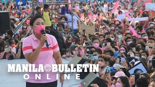 VP Leni Robredo thanks supporters in Iloilo City