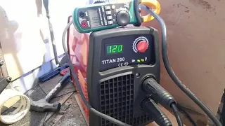 BestWeld 380 Titan 200 измерение сварочного тока