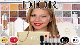 Dior Holiday 2023 Review & Swatches / DIOR Rouge Minaudiere Clutch Lipstick Set / Silver Essentials
