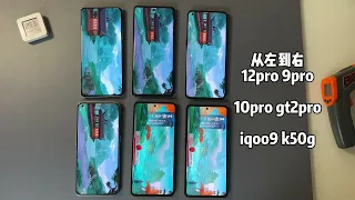 Redmi K50 Gaming vs OnePlus 10 Pro vs iQoo 9 Pro vs Xiaomi 12 Benchmark Test