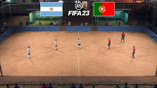 FIFA 23 | Messi-Dybala-Martínez vs. Ronaldo-Leão-Fernandes | Argentina vs Portugal | 3x3 Gameplay PC