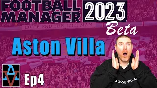 FM23: LIVERPOOL, ARSENAL & MANCHESTER CITY! - Aston Villa Ep4: Football Manager 2023 Beta Let's Play