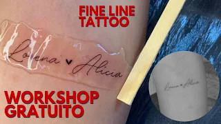 WORKSHOP TATTOO FINE LINE - GRATUITO!!!