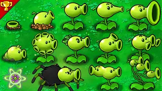 Plants vs Zombies : Green Team Mutant Peashooter Use Plant Food