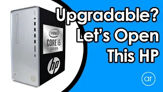 How to Open and Upgrade an HP Pavilion with a 10th Generation Intel i5-10400 (TP01-1016)