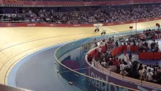 Team GB set world record in Velodrome