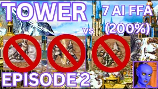 Tower! No res, No Tier 5 spells - Neela Episode 2 - GIANTS! - Heroes of Might and Magic 3 Hota