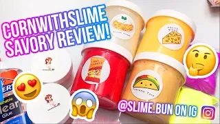 Testing Savory Slimes! Underrated Slime Shop Review, Was It Worth It?