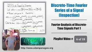 The Discrete-Time Fourier Series of a Signal by Inspection