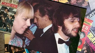 ♫ Ringo Starr and Maureen enjoying the party at the Dorchester Hotel, London, 1968