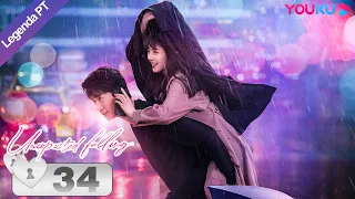 (Legenda PT-BR) QUEDA INESPERADA EP34 | Cai Wenjing/Peng Guanying | SUSPENSE/MISTÉRIO | YOUKU