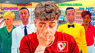 MIS SEGUIDORES VISITAN MI D1 🔥🔥 | Supermarket Simulator #11