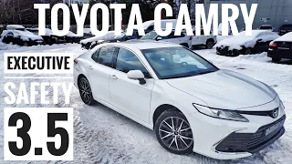 2022 TOYOTA CAMRY 3.5 V6 EXECUTIVE SAFETY ТОЙТА КАМРИ АВТООБЗОР